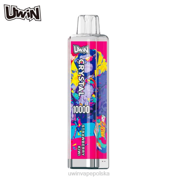 UWIN Vape Polska - UWIN CRYSTAL 10000 jednorazowych waporyzatorów kiwi truskawkowe 8PHX11