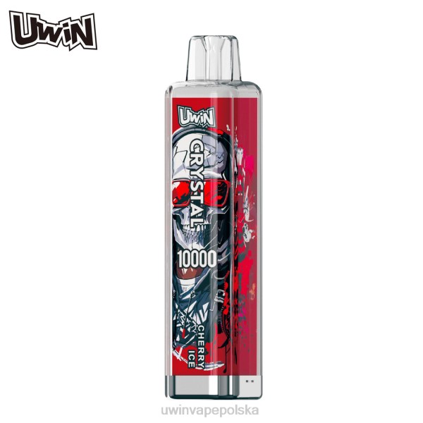 UWIN Vape Zamów - UWIN CRYSTAL 10000 jednorazowych waporyzatorów lód wiśniowy 8PHX6