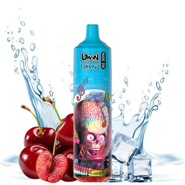 UWIN Vape Polska - UWIN CRYSTAL Jednorazowy waporyzator za 35 tys lód wiśniowy 8PHX21