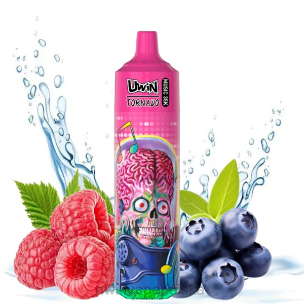 UWIN Vape Zamów - UWIN CRYSTAL Jednorazowy waporyzator za 35 tys jagoda malina 8PHX16